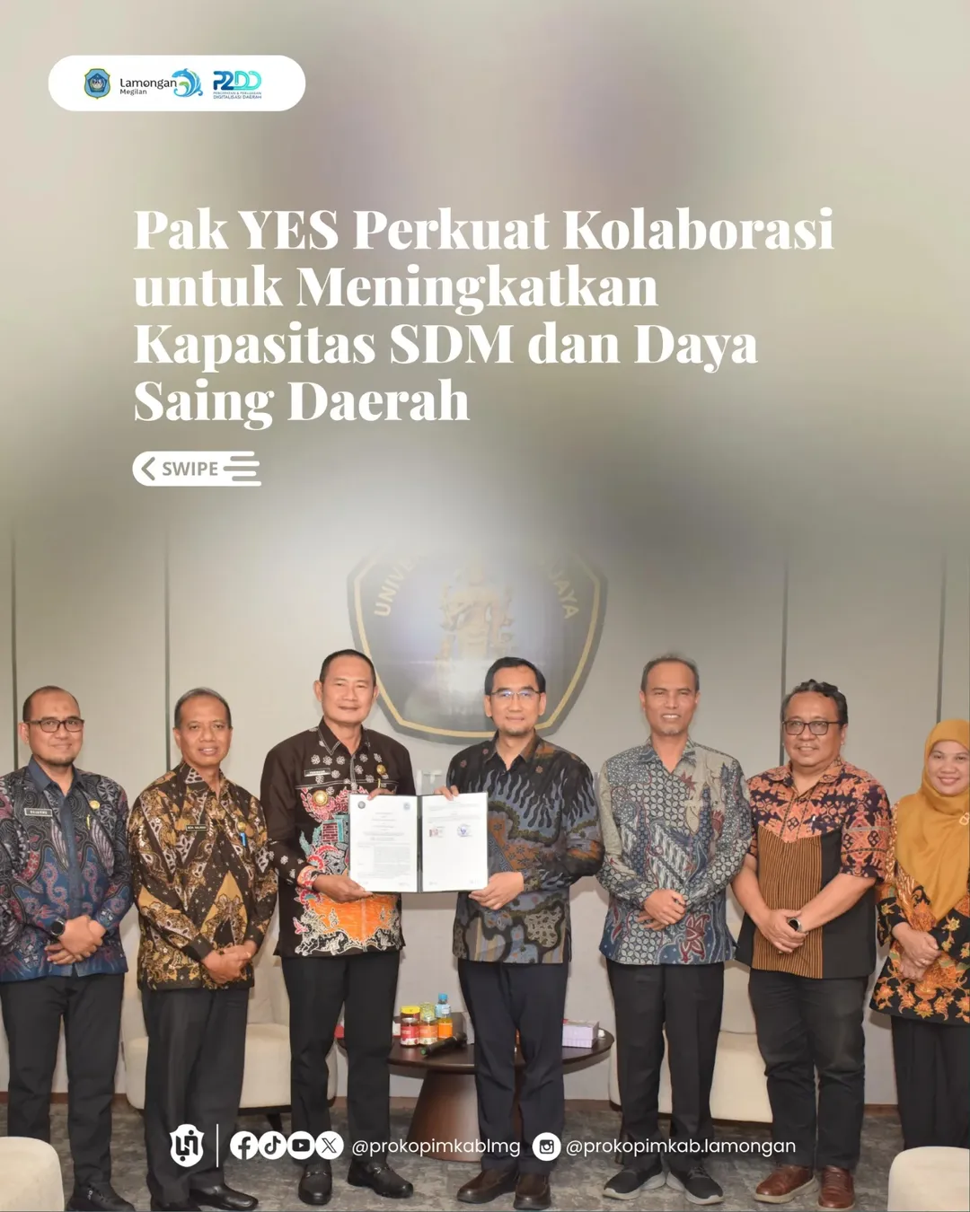 Foto: Pak YES Perkuat Kolaborasi untuk Meningkatkan Kapasitas SDM dan Daya Saing Daerah