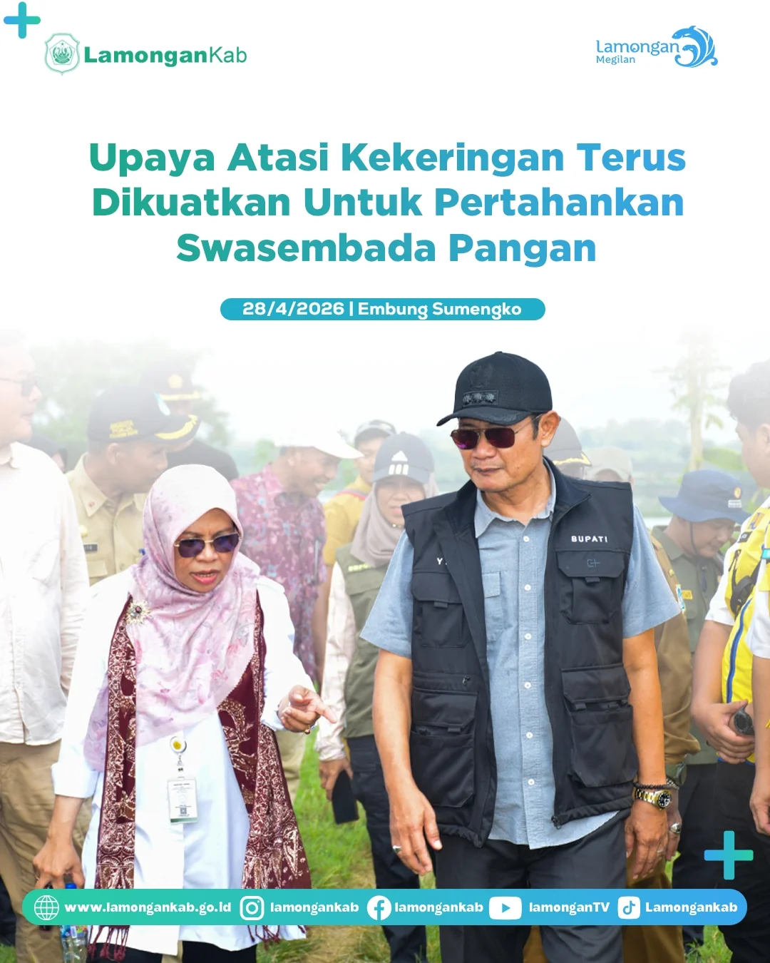 Foto: Upaya Atasi Kekeringan Terus Dikuatkan Untuk Pertahankan Swasembada Pangan