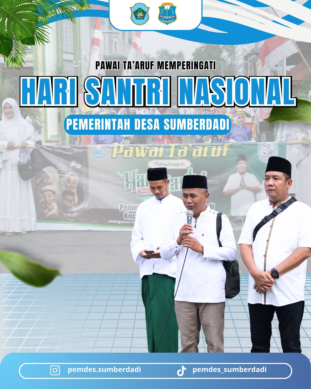 Foto: Pawai Ta’aruf Desa Sumberdadi 2025