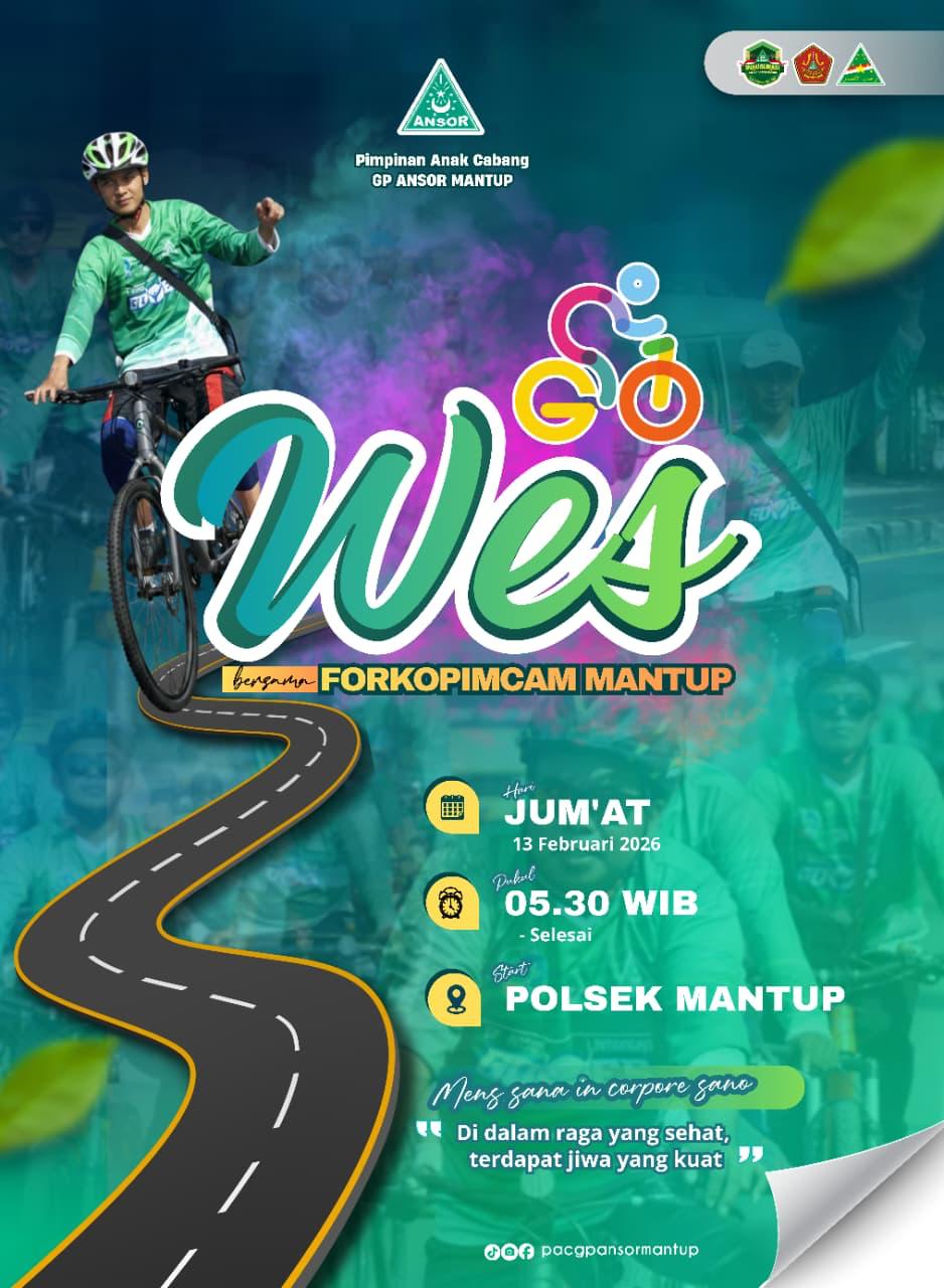 Foto: Hadir dan Ikuti...!! Gowes Bersama Forkopimcam Mantup dan GP Anshor Mantup
