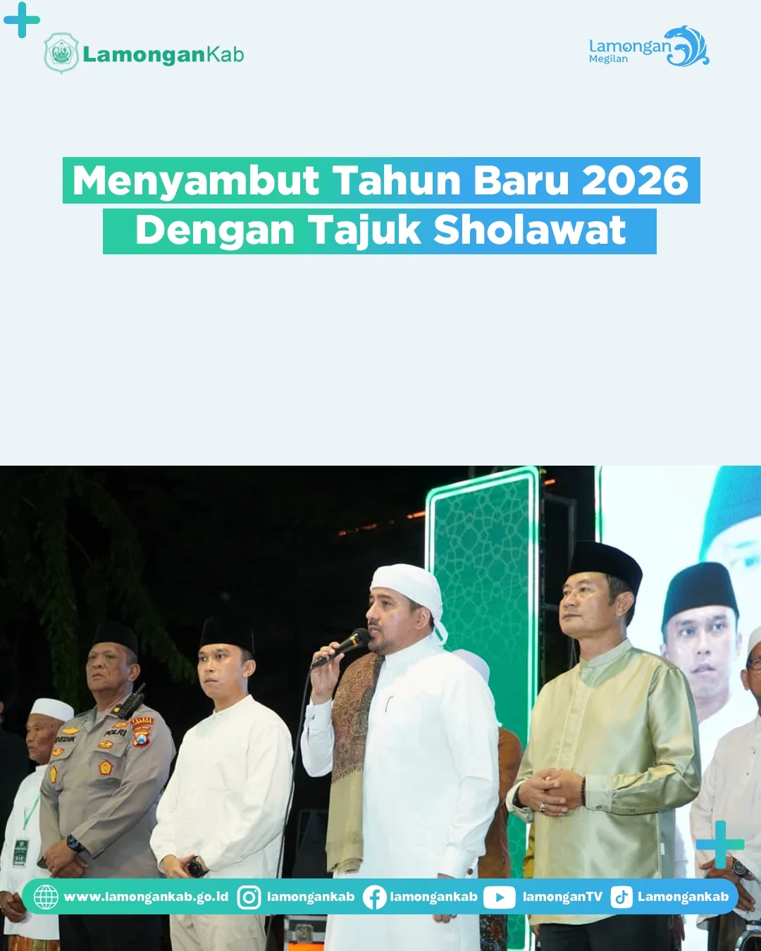 Foto: Menyambut Tahun Baru 2026 Dengan Tajuk Sholawat