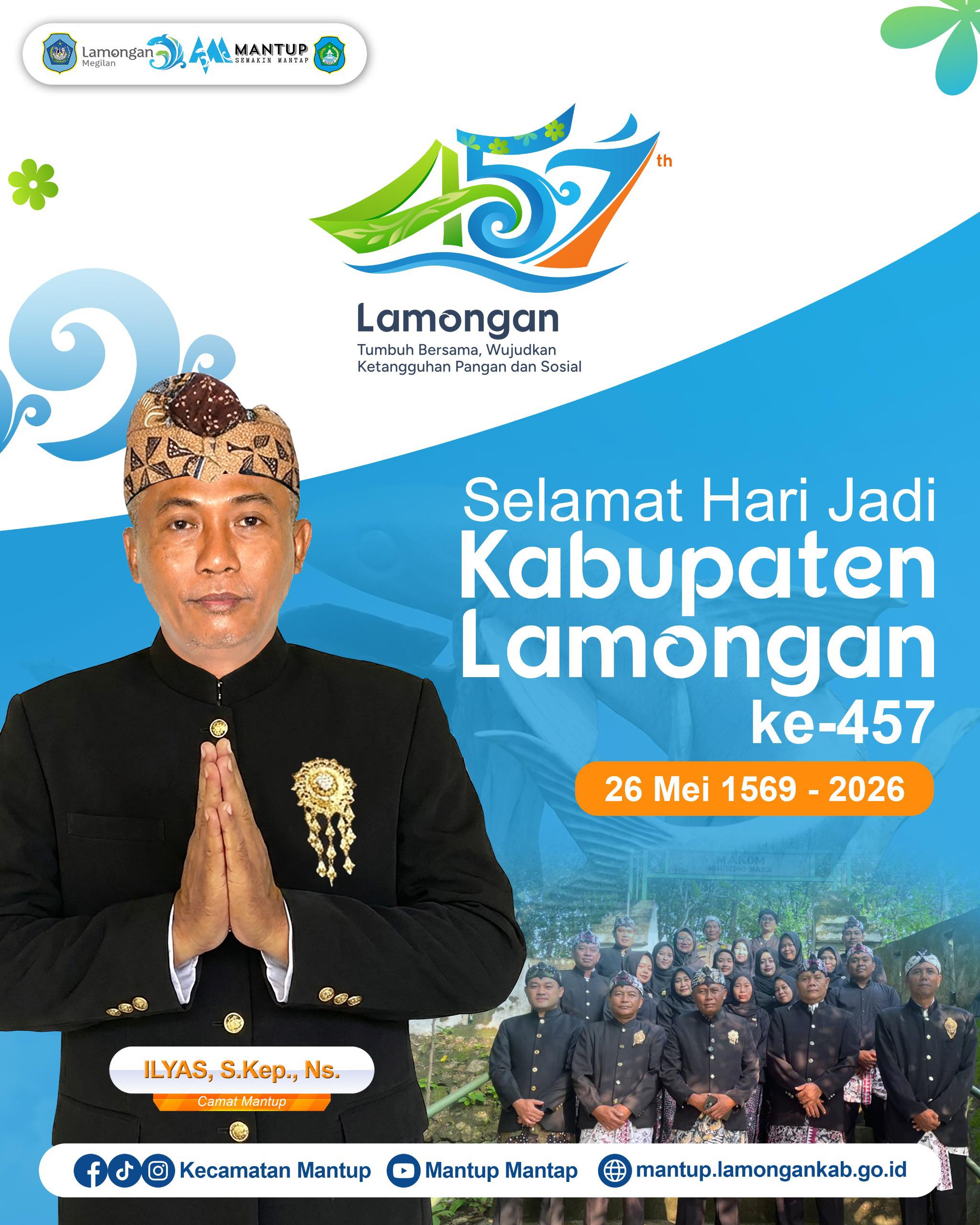 Foto: SELAMAT HARI JADI LAMONGAN ke-457