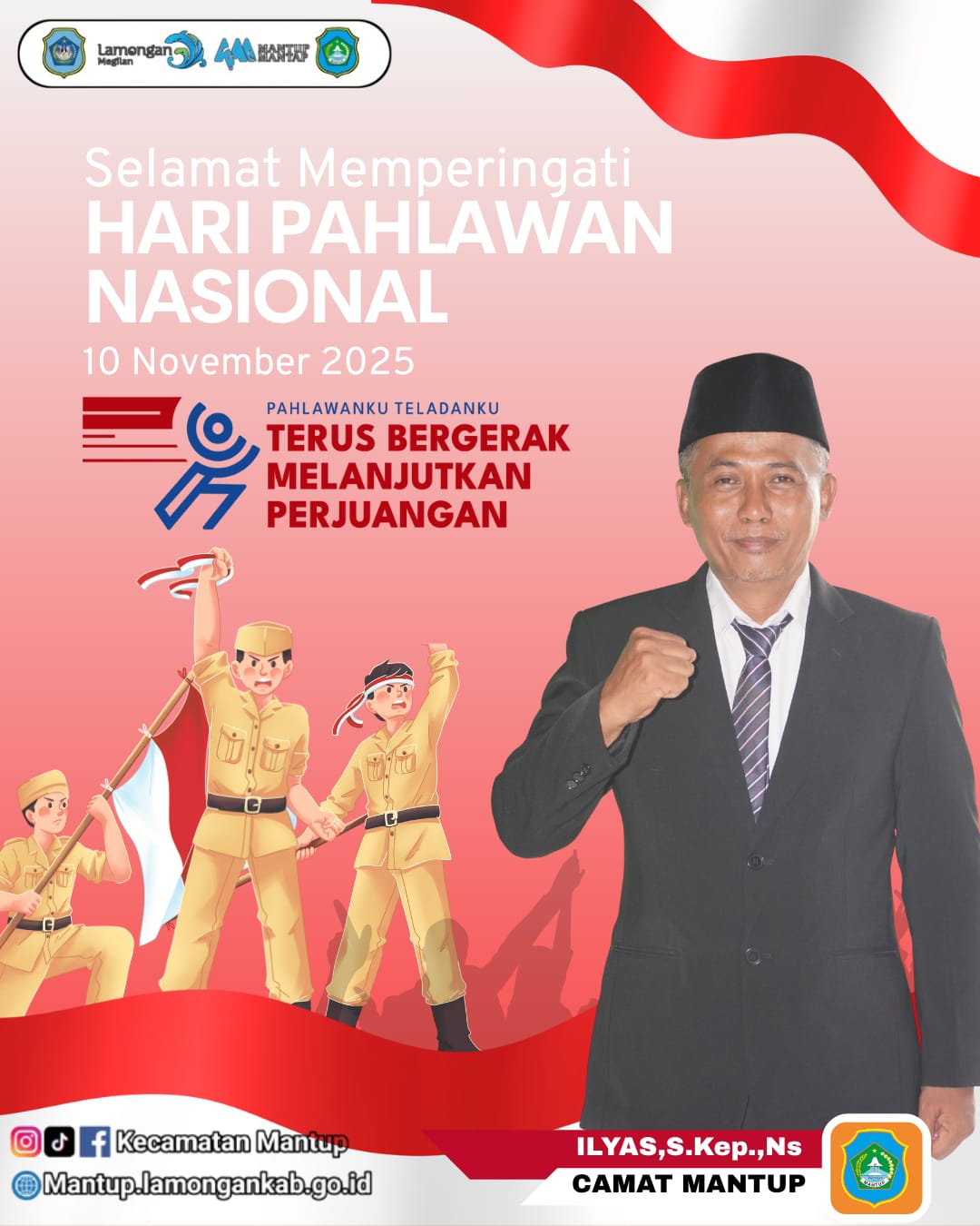 Foto: Selamat Hari Pahlawan Nasional 10 November 2025