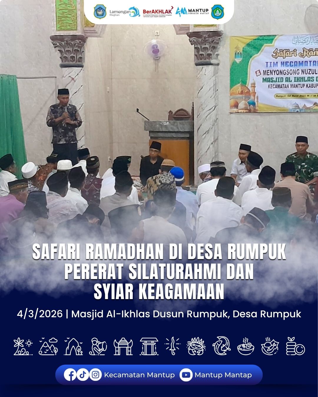 Foto: Safari Ramadhan di Desa Rumpuk Pererat Silaturahmi dan Syiar Keagamaan