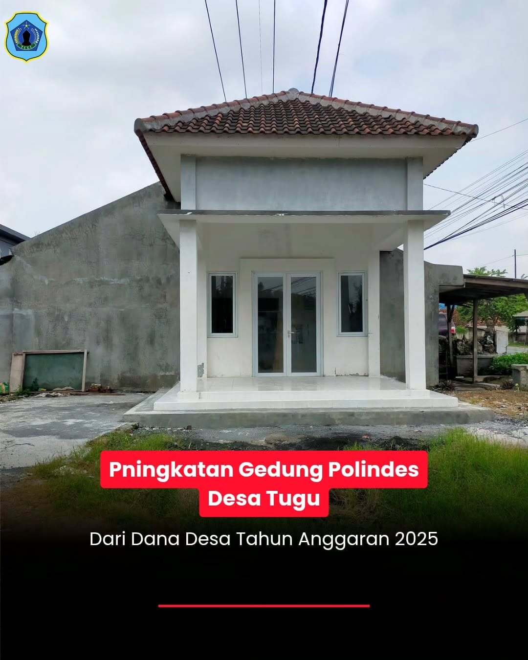 Foto: Peningkatan Gedung Polindes dari Dana Desa Tahun Anggaran 2025