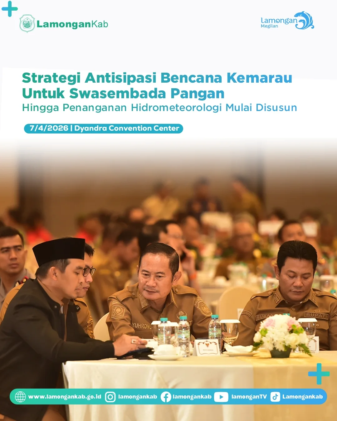 Foto: Strategi Antisipasi Bencana Kemarau Untuk Swasembada Pangan Hingga Penanganan Hidrometeorologi Mulai Disusun