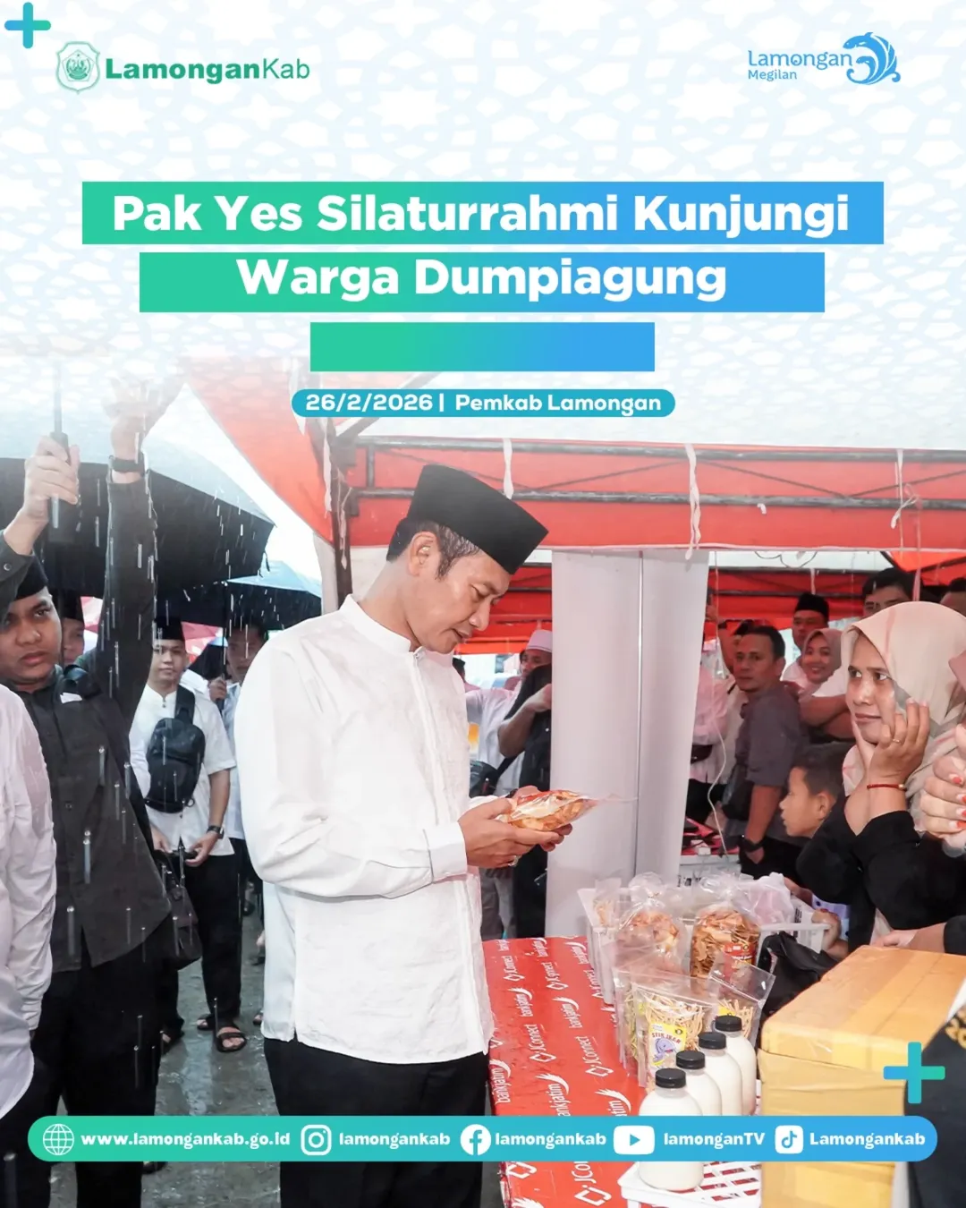 Foto: Pak Yes Silaturrahmi Kunjungi Warga Dumpiagung