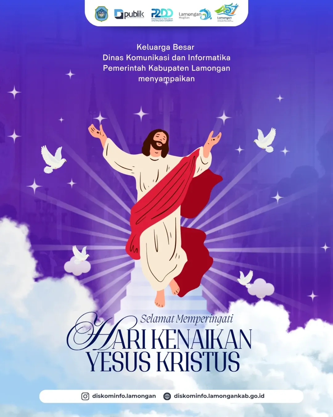Foto: Selamat Hari Kenaikan Yesus Kristus
