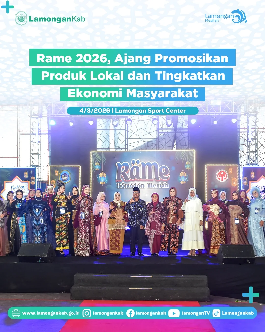 Foto: Rame 2026, Ajang Promosikan Produk Lokal dan Tingkatkan Ekonomi Masyarakat
