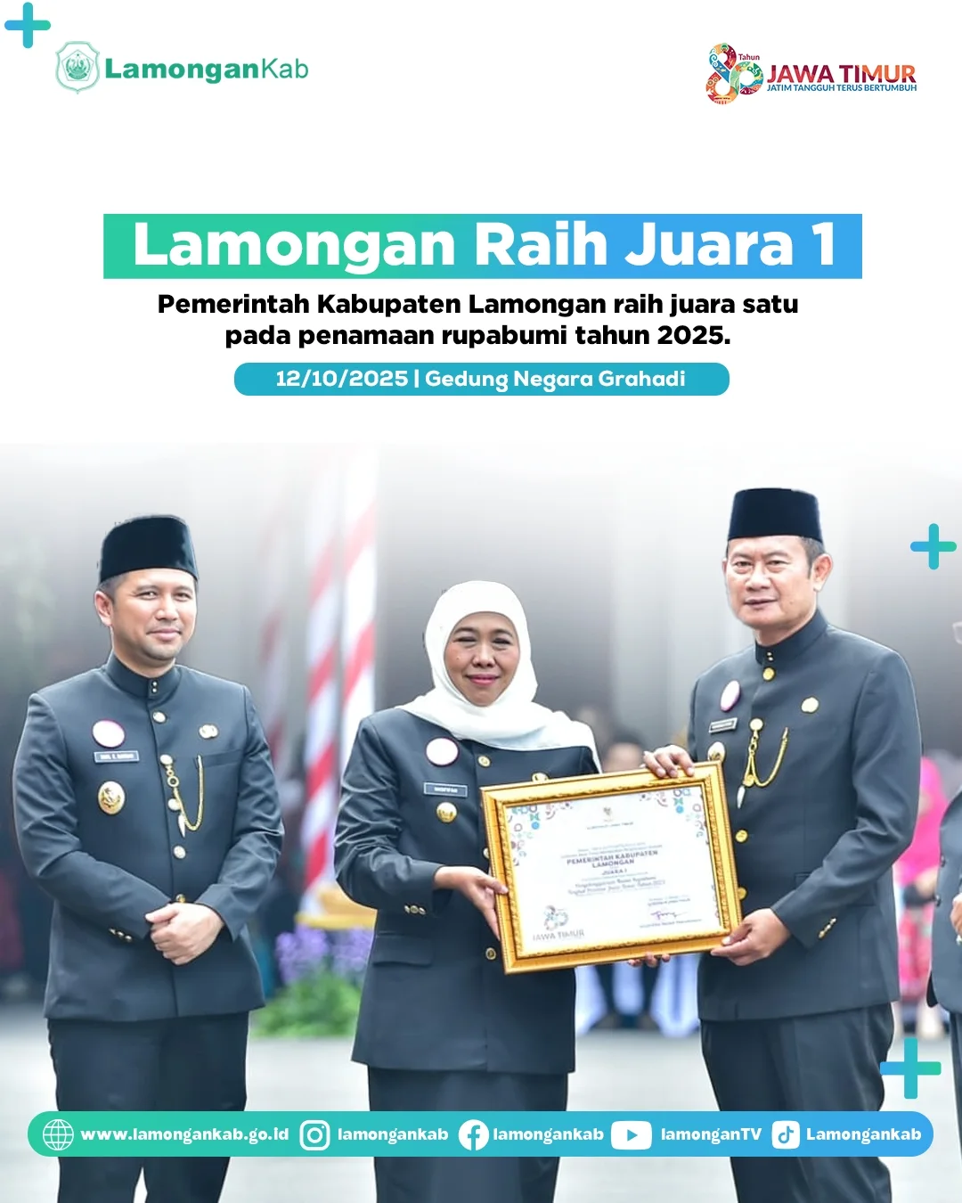 Foto: Lamongan Siap Berkontribusi Wujudkan Jatim Tangguh dan Bertumbuh