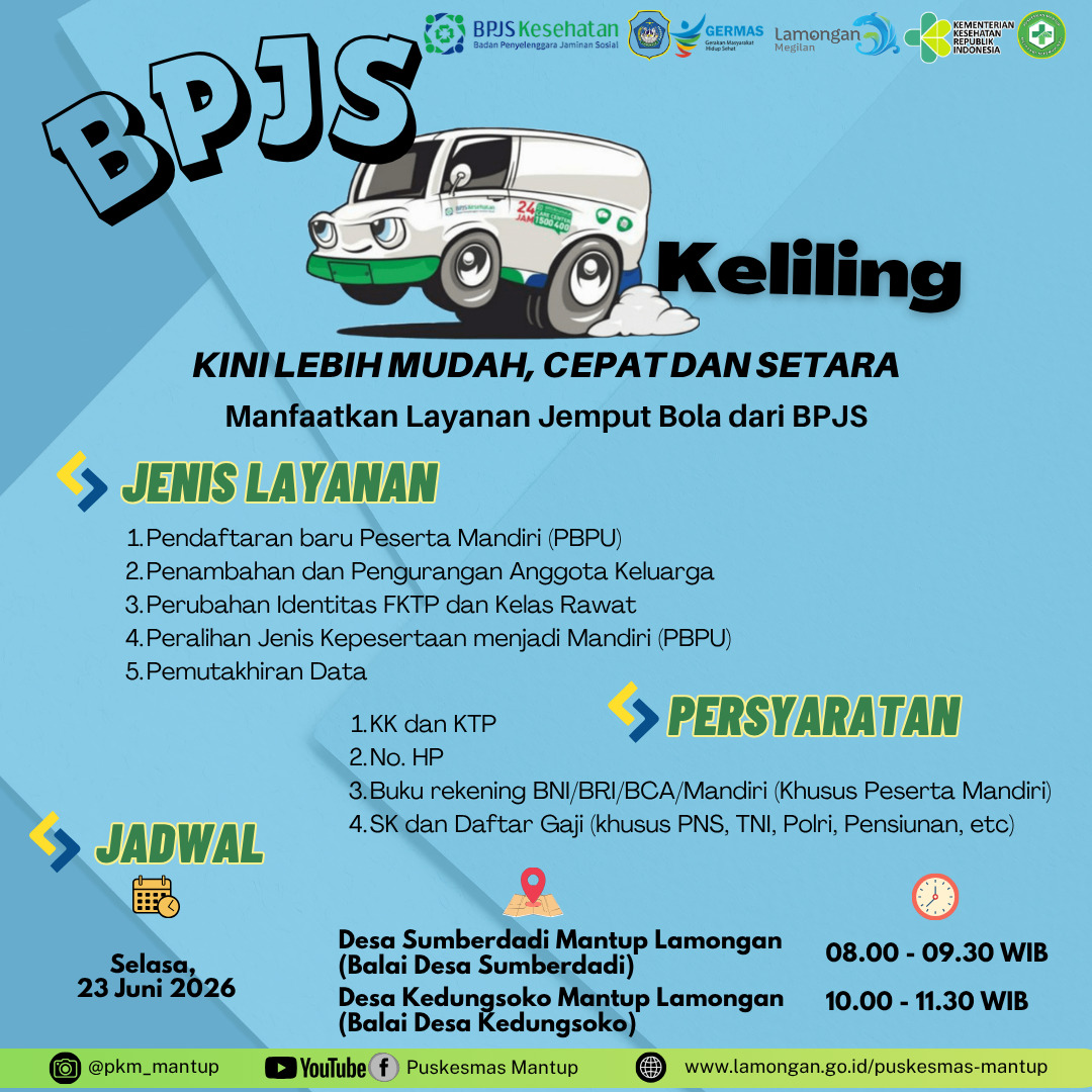 Foto: 📢 PENGUMUMAN LAYANAN BPJS KESEHATAN KELILING