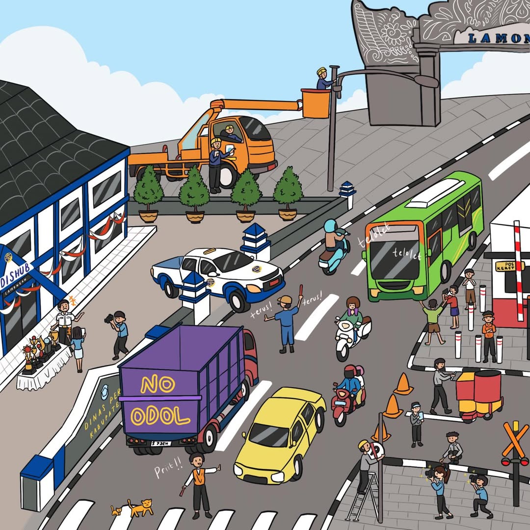 Foto: Infrastruktur transportasi terus tumbuh dan berkembang