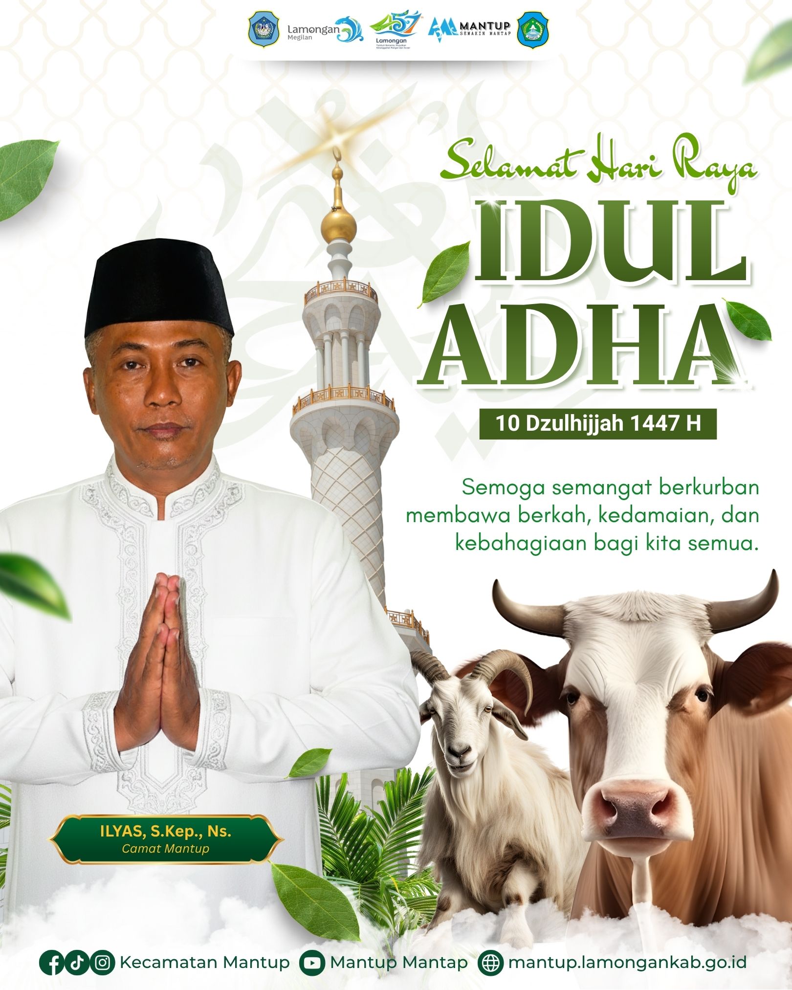 Foto: Selamat Hari Raya Iduladha 1447 Hijriah