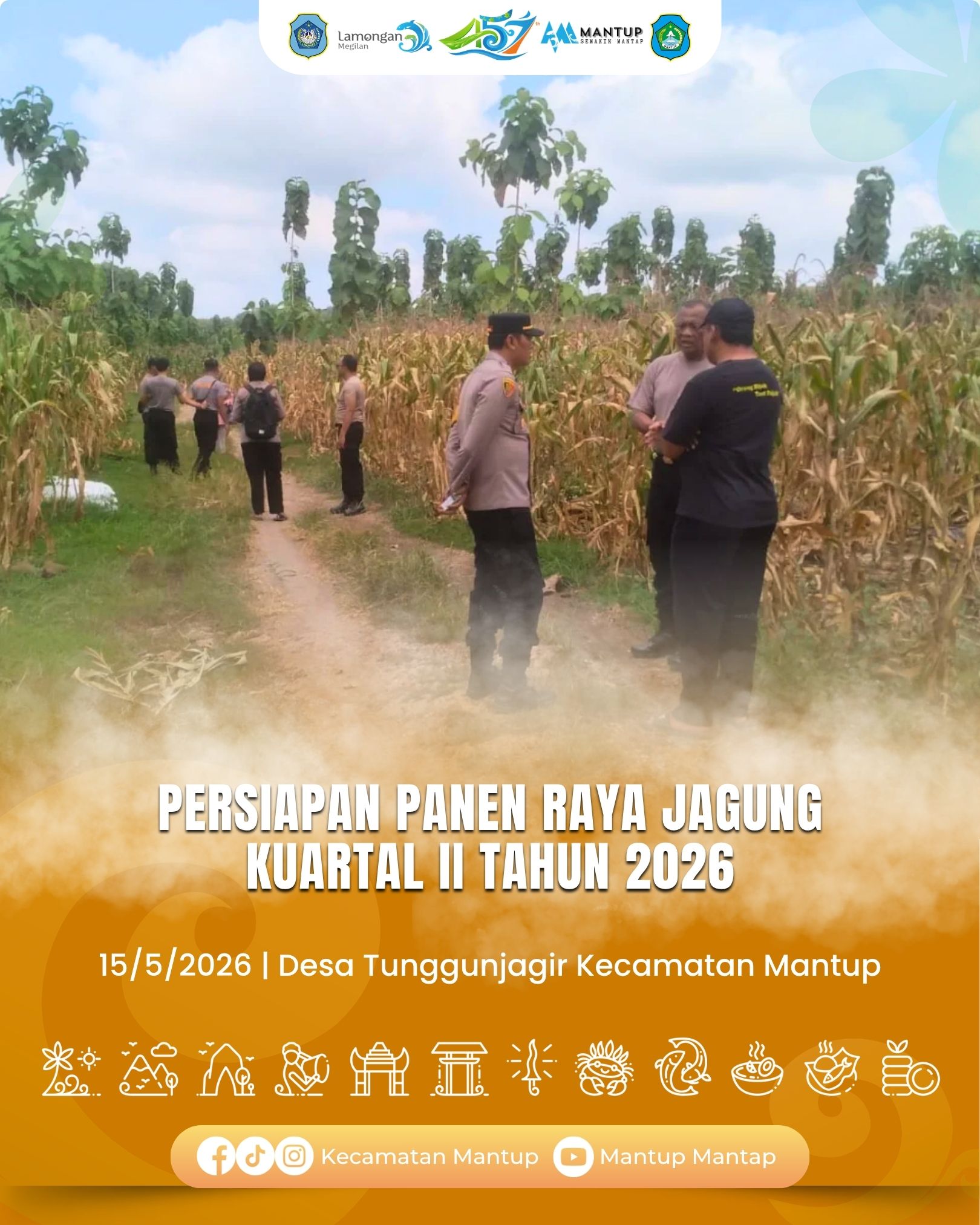 Foto: Persiapan Panen Raya Jagung Kuartal II Tahun 2026