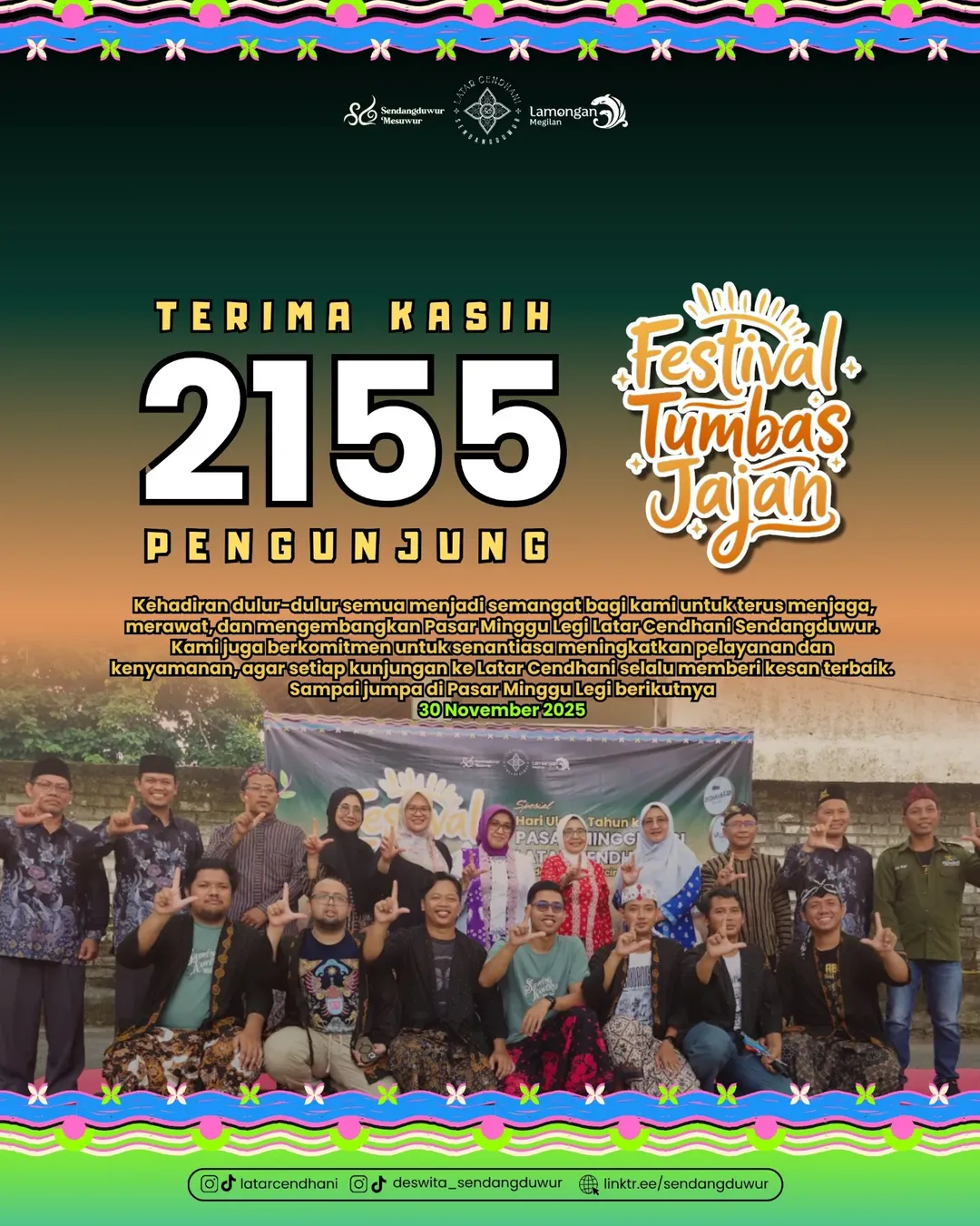 Foto: Terima Kasih Atas Kunjungannya