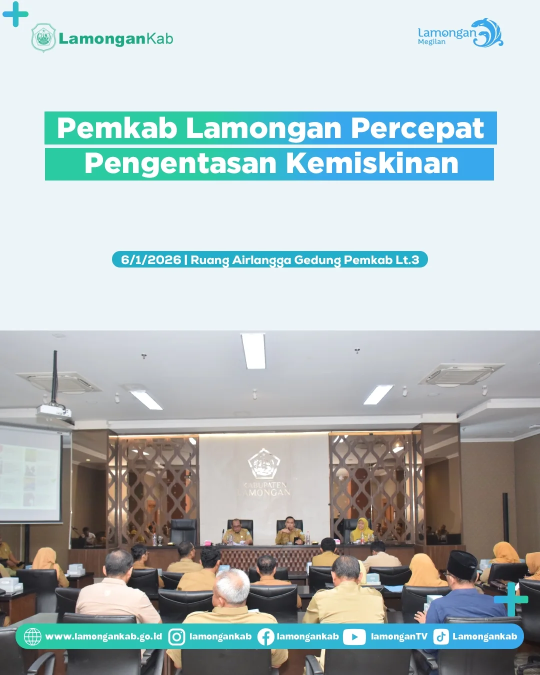 Foto: Pemkab Lamongan Percepat Pengentasan Kemiskinan