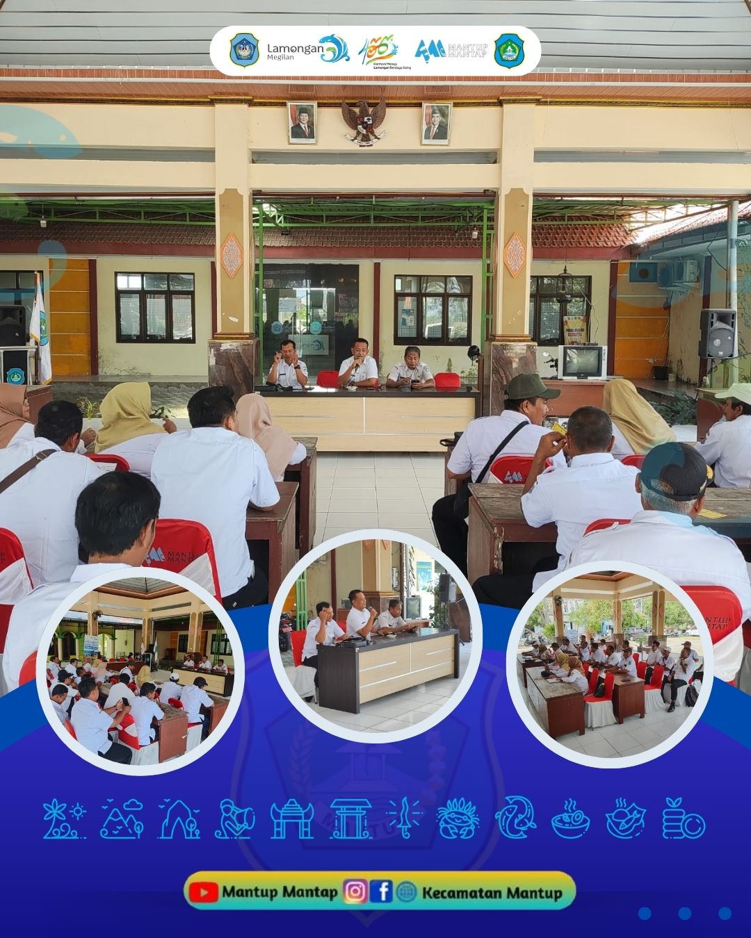 Foto: Konferensi Perangkat Desa se-Kecamatan Mantup