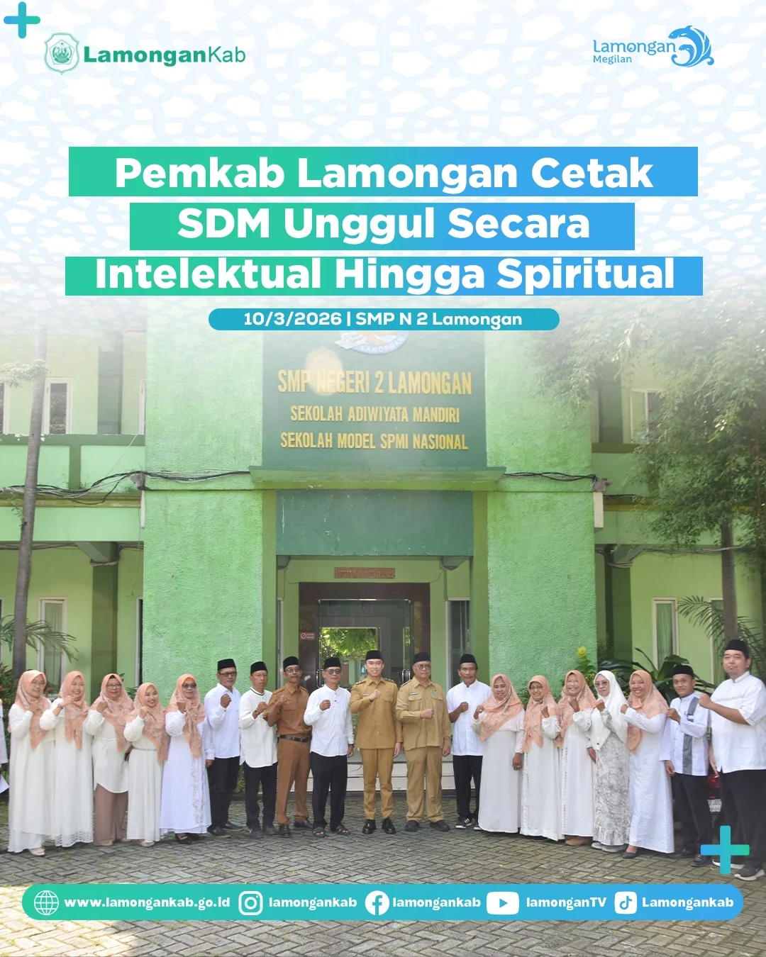 Foto: Pemkab Lamongan Cetak SDM Unggul Secara Intelektual Hingga Spiritual