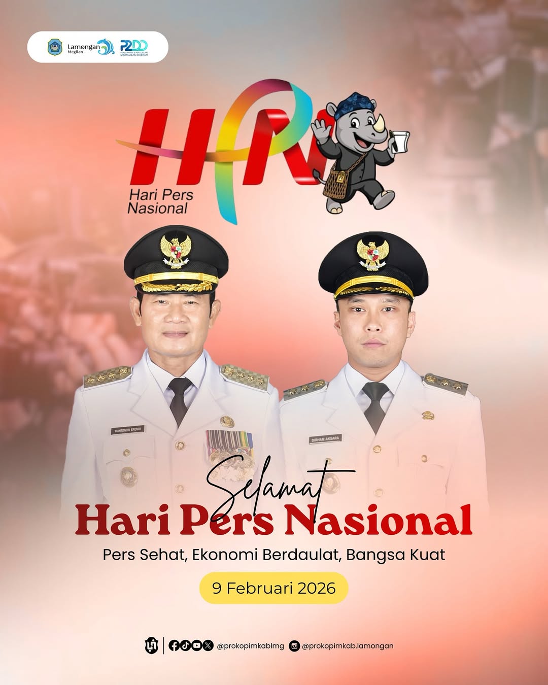 Foto: Selamat Hari Pers Nasional Tahun 2026.