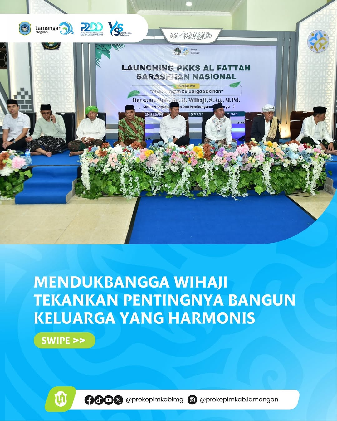 Foto: Mendukbangga Wihaji Tekankan Pentingnya Bangun Keluarga yang Harmonis