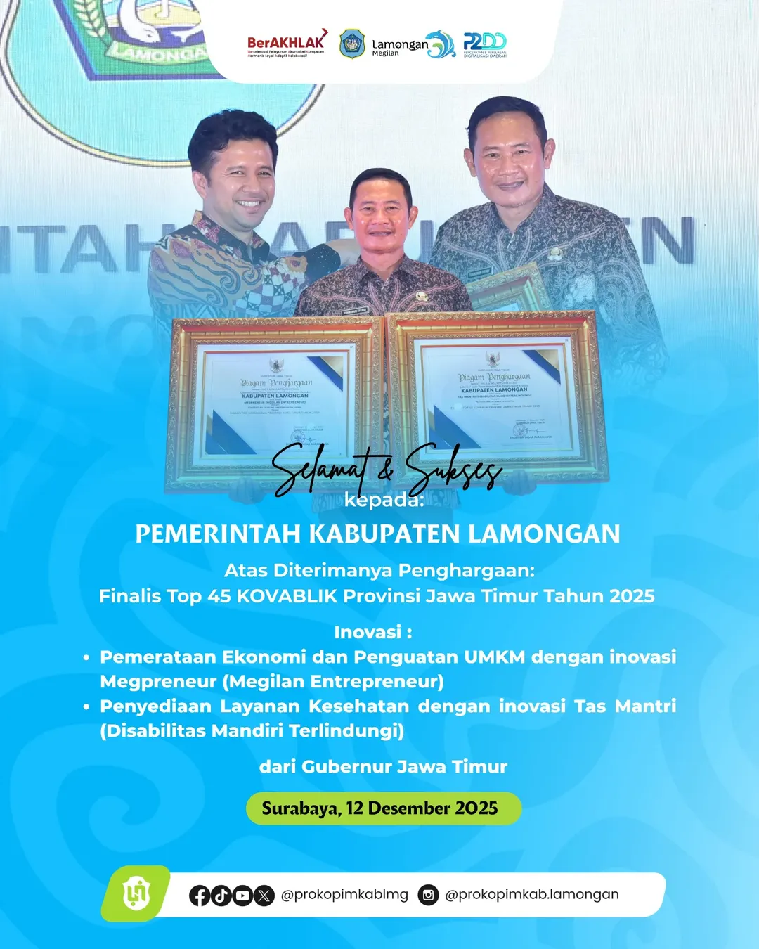 Foto: Selamat dan Sukses...!!