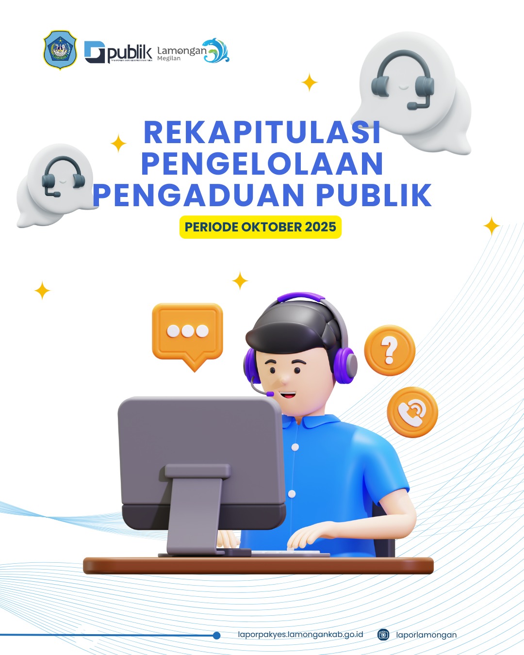 Foto: Rekapitulasi Pengelolaan Pengaduan Publik
