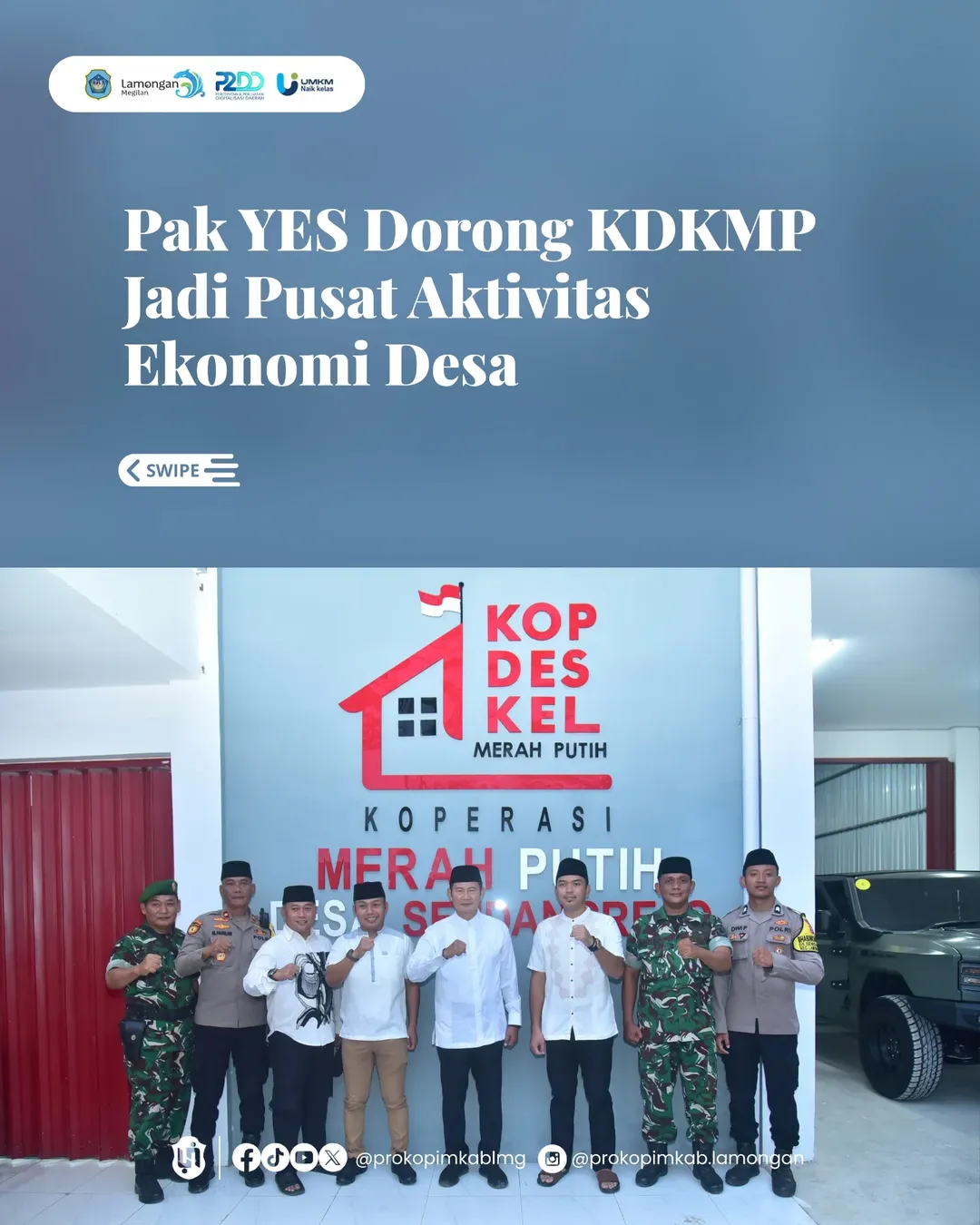 Foto: Pak YES Dorong KDKMP Jadi Pusat Aktivitas Ekonomi Desa