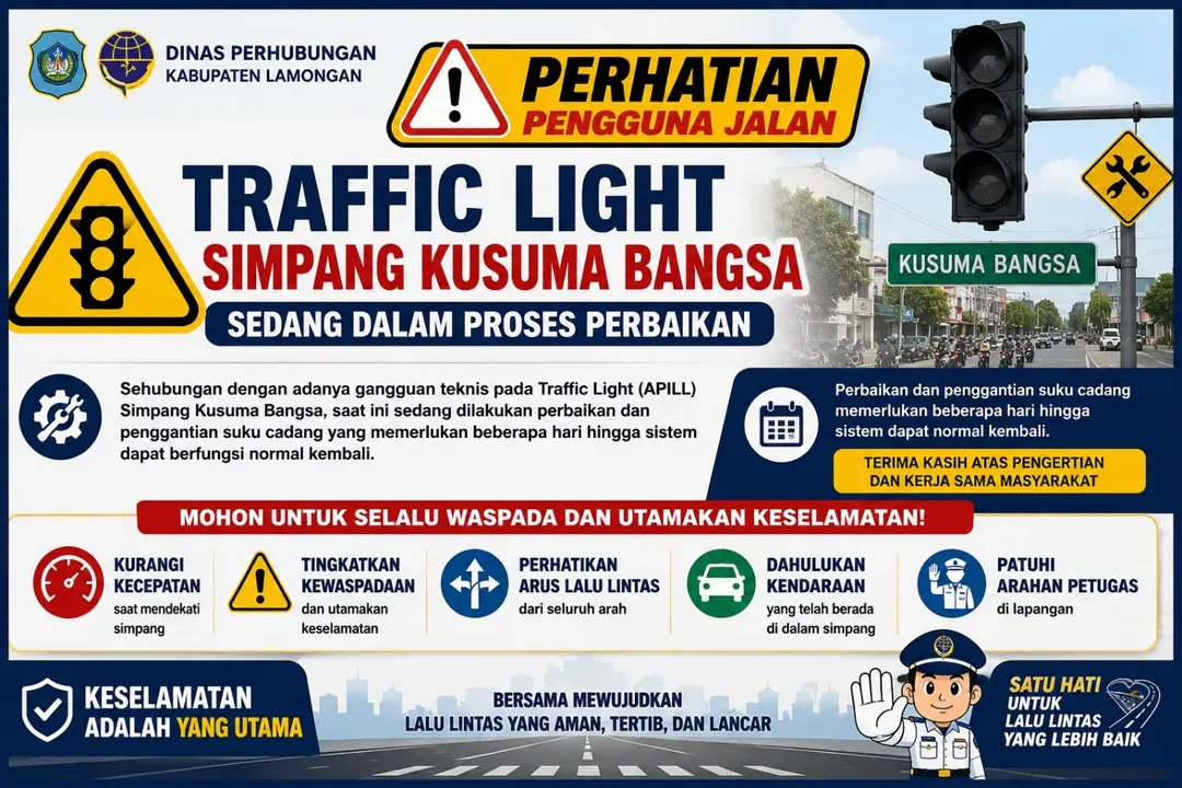 Foto: PERHATIAN PENGGUNA JALAN!!