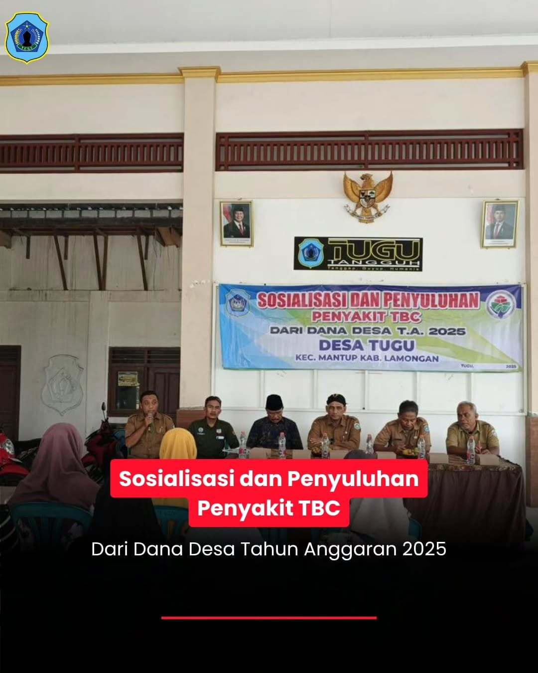 Foto: Kegiatan Sosialisasi dan Penyuluhan Penyakit TBC Dari Dana Desa Tahun Anggaran 2025