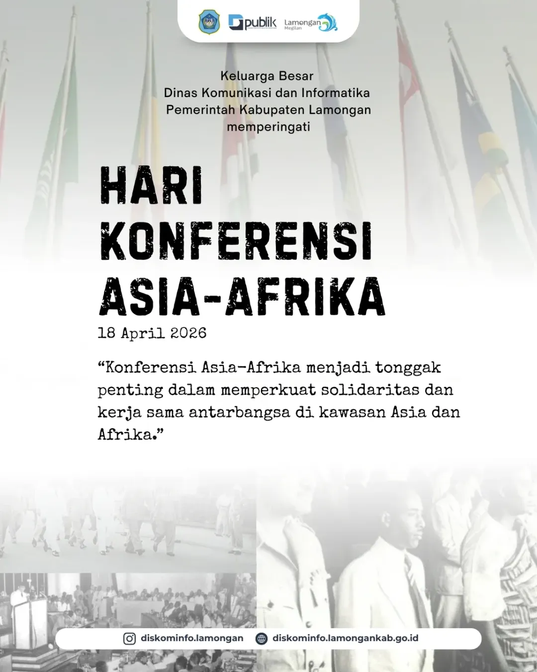 Foto: Selamat Hari Konferensi Asia-Afrika