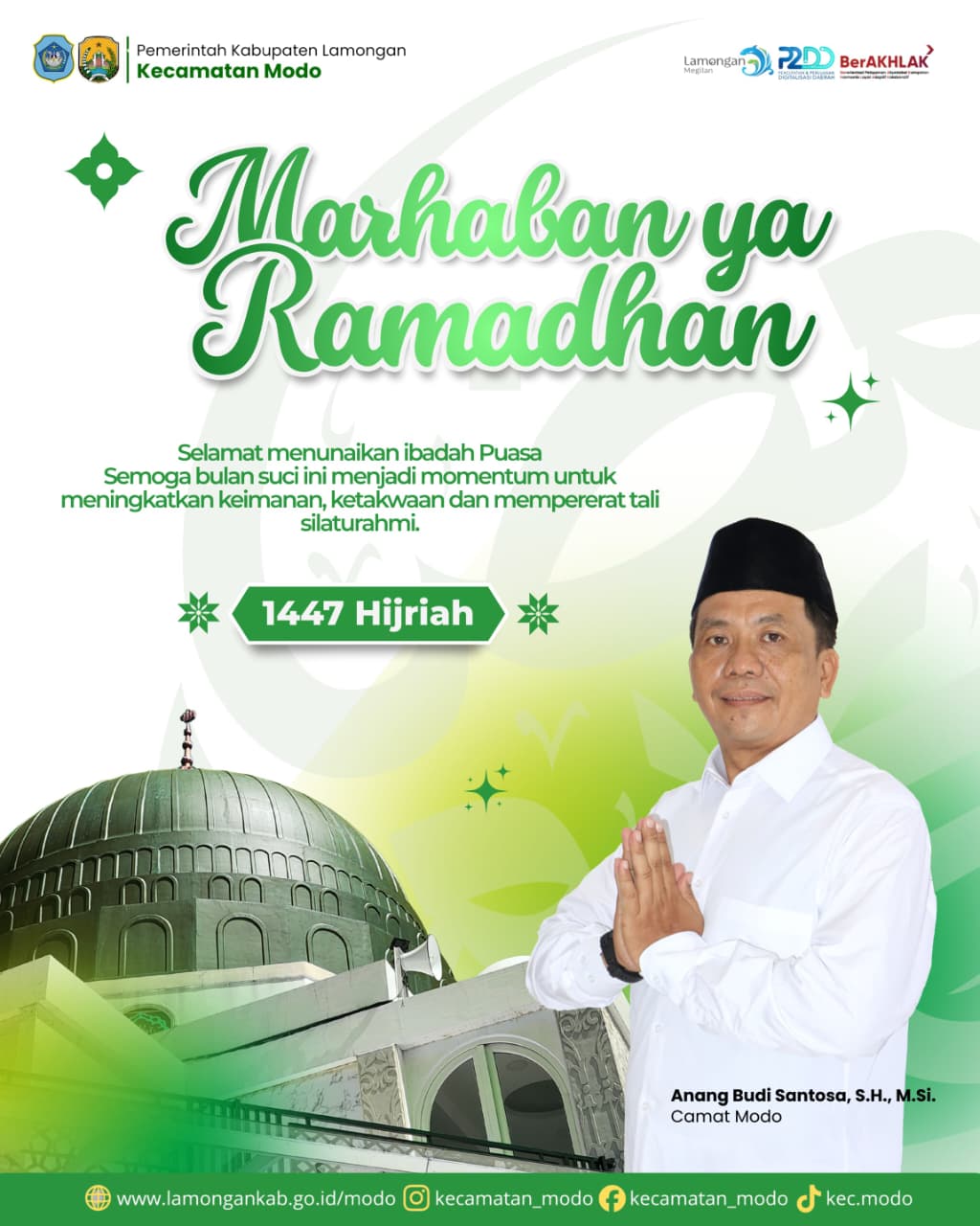 Foto: Selamat menunaikan Ibadah Puasa Ramadhan 1447 Hijriah