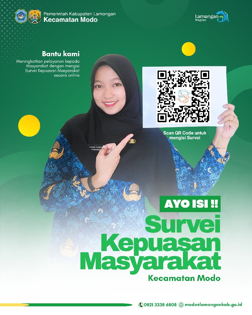 Foto: Ayoo Isii !!! Survei Kepuasan Masyarakat (SKM) Kecamatan Modo