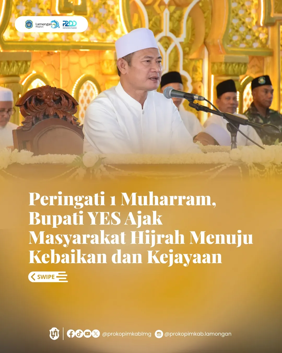 Foto: Peringati 1 Muharram, Bupati YES Ajak Masyarakat Hijrah Menuju Kebaikan dan Kejayaan