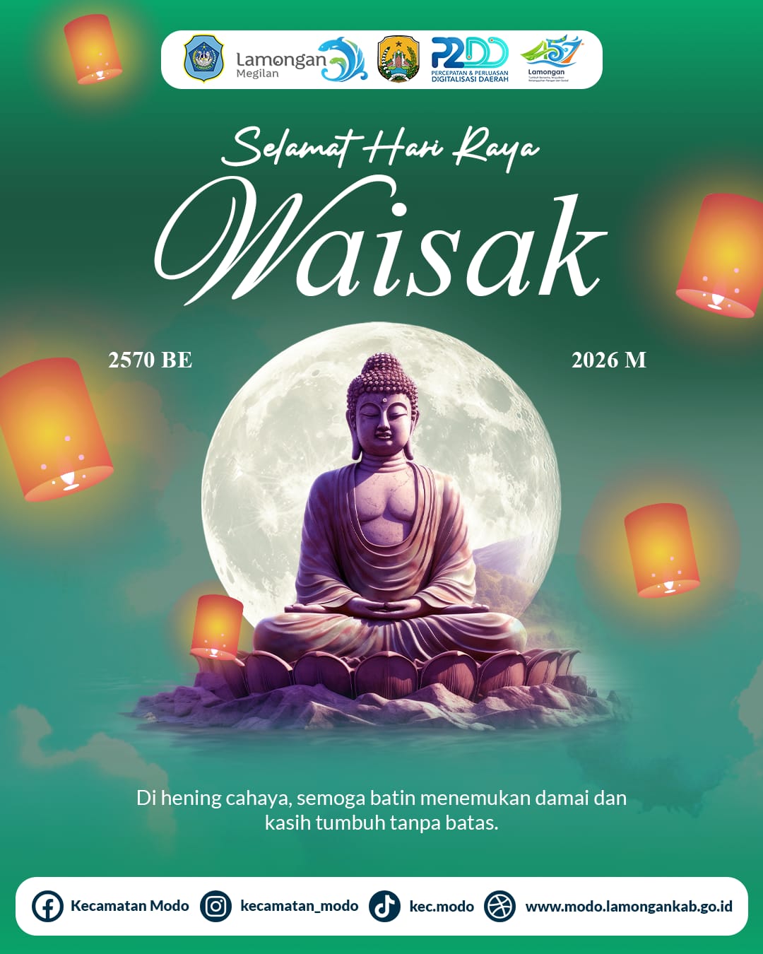 Foto: ✨ Selamat Hari Raya Waisak 2570 BE / 2026 M ✨