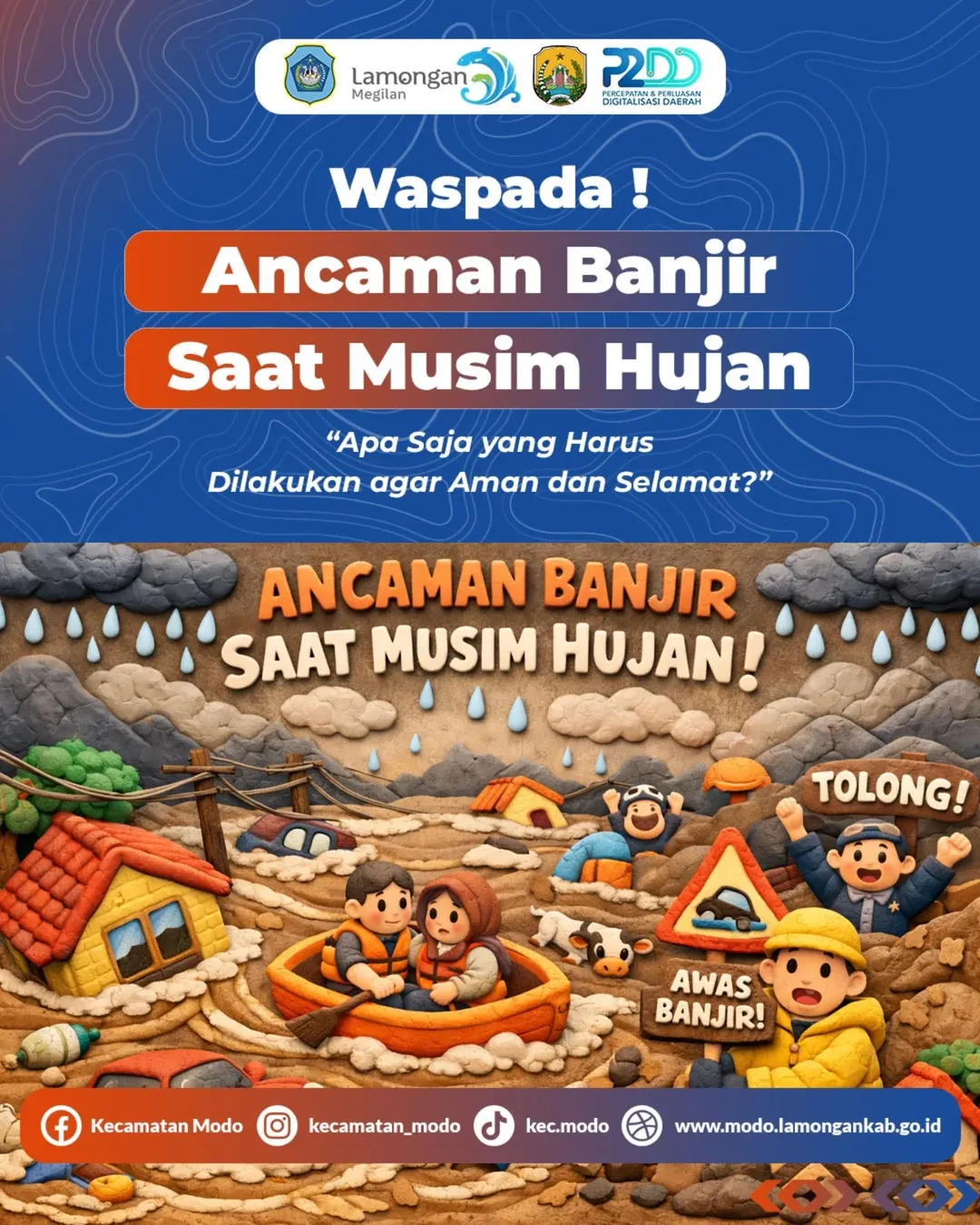 Foto: Waspada Ancaman Banjir saat Musim Hujan, “Apa Saja yang Harus Dilakukan agar Aman dan Selamat?