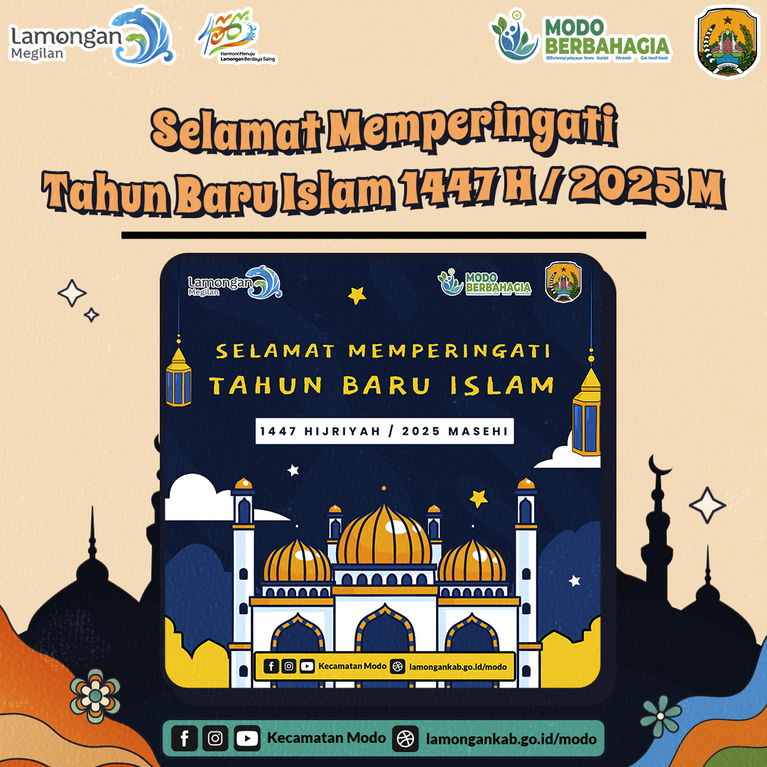 SELAMAT MEMPERINGATI TAHUN BARU ISLAM 1447 H / 2025 M