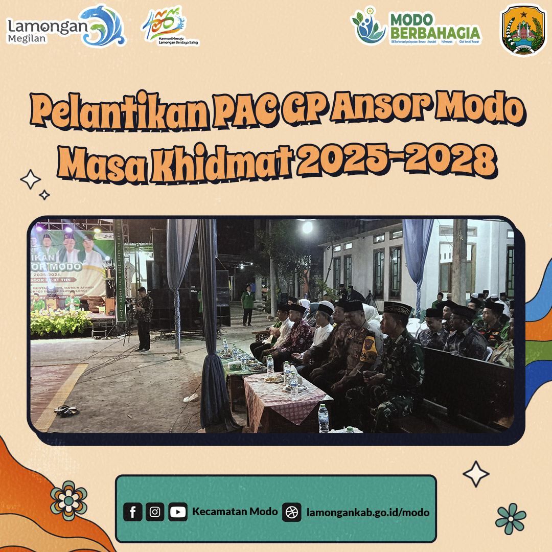 PELANTIKAN PAC GP ANSOR MODO MASA KHIDMAT 2025-2028