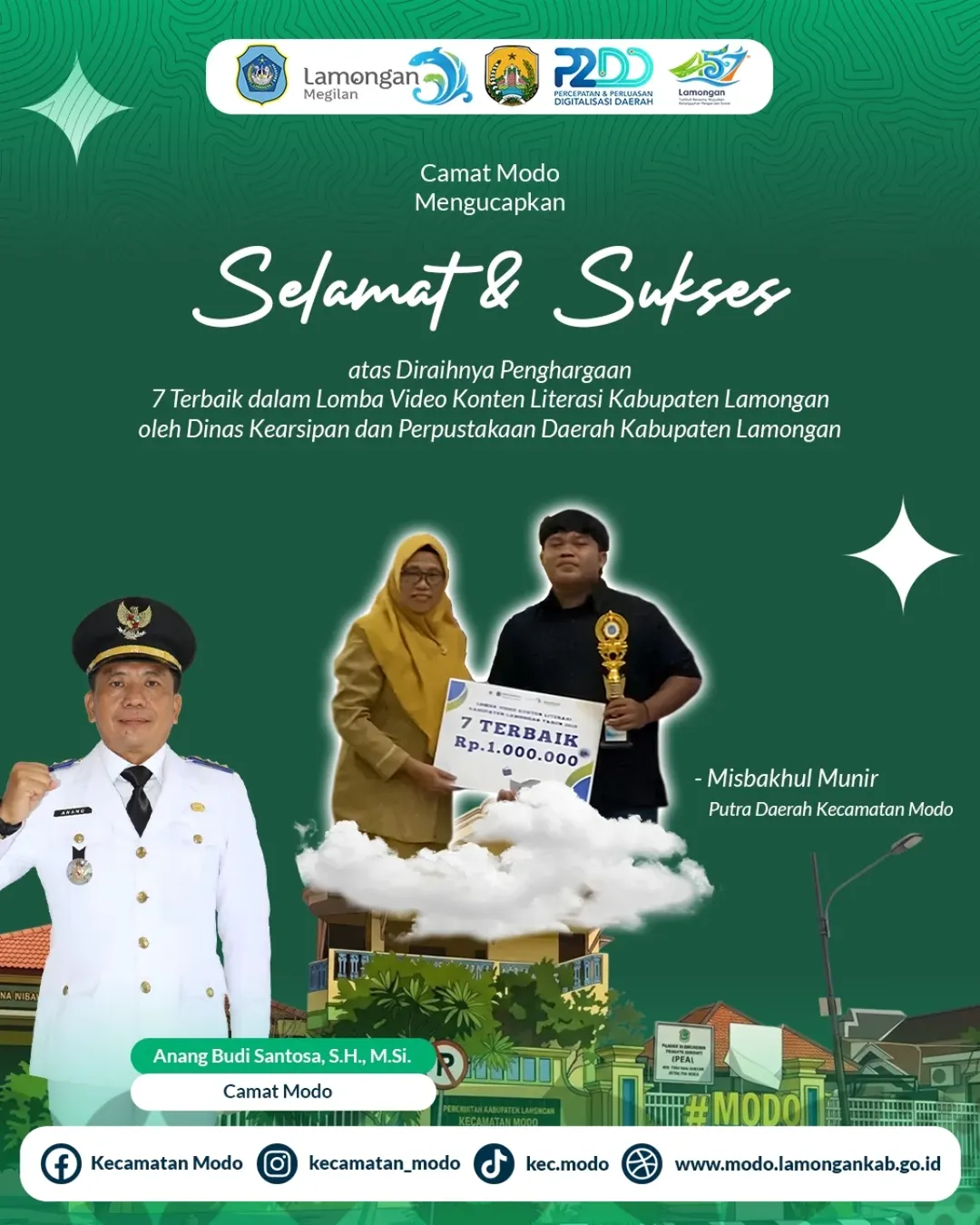 Foto: Prestasi yang Membanggakan untuk Kecamatan Modo!