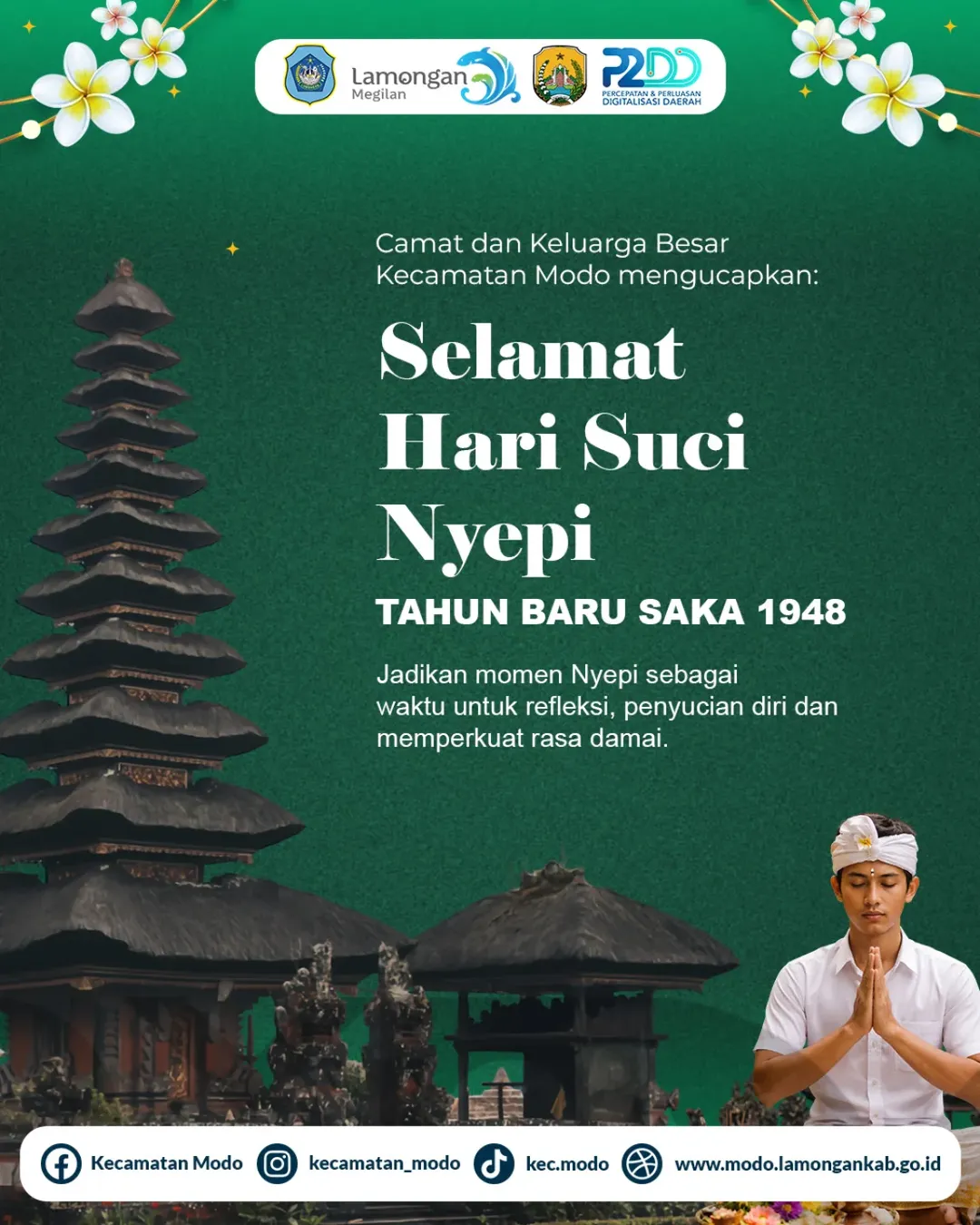 Foto: Selamat Hari Suci Nyepi Tahun Baru Saka 1948