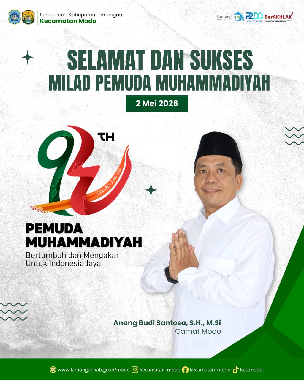 Foto: Selamat dan Sukses Milad ke-94 Pemuda Muhammadiyah