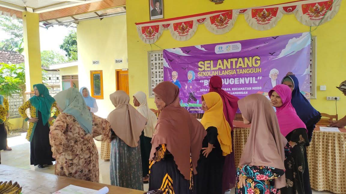 Foto: Selantang BKL Bugenvil Kedungwaras, Wujudkan Lansia Sehat, Mandiri, dan Bermartabat