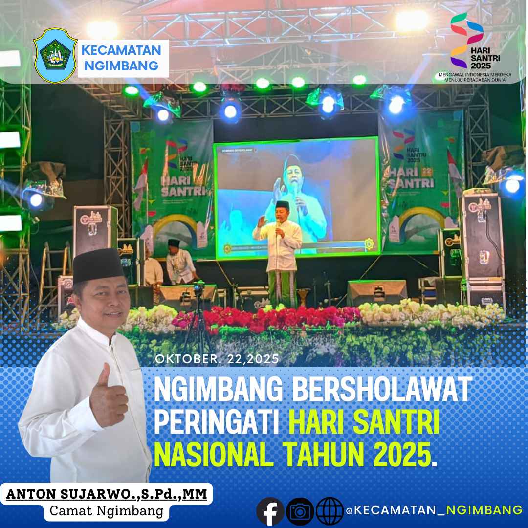 Foto: NGIMBANG BERSHOLAWAT PERINGATI HARI SANTRI NASIONAL TAHUN 2025.