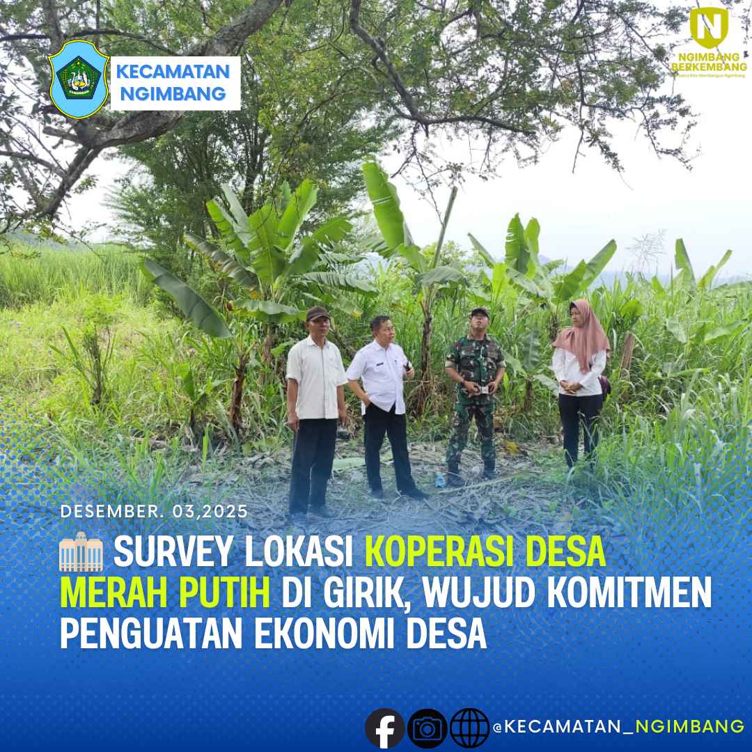 Foto: 🏢 Survey Lokasi Koperasi Desa Merah Putih di Girik, Wujud Komitmen Penguatan Ekonomi Desa