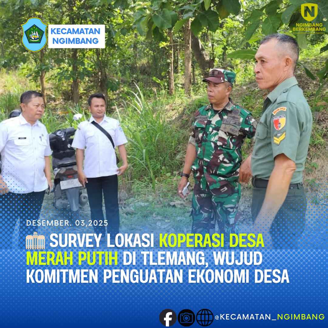 Foto: 🏢 Survey Lokasi Koperasi Desa Merah Putih di Tlemang, Wujud Komitmen Penguatan Ekonomi Desa