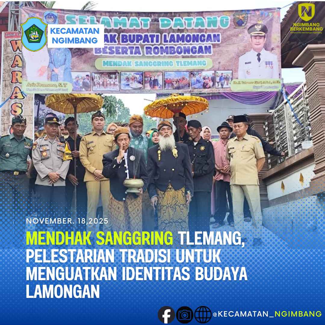 Foto: MENDHAK SANGGRING TLEMANG, PELESTARIAN TRADISI UNTUK MENGUATKAN IDENTITAS BUDAYA LAMONGAN