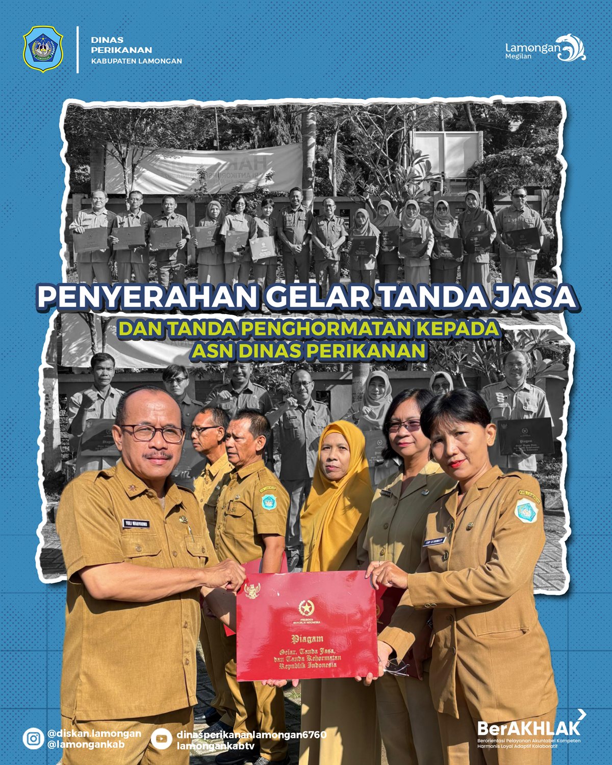 Foto: Penghargaan Satyalancana Karya Satya