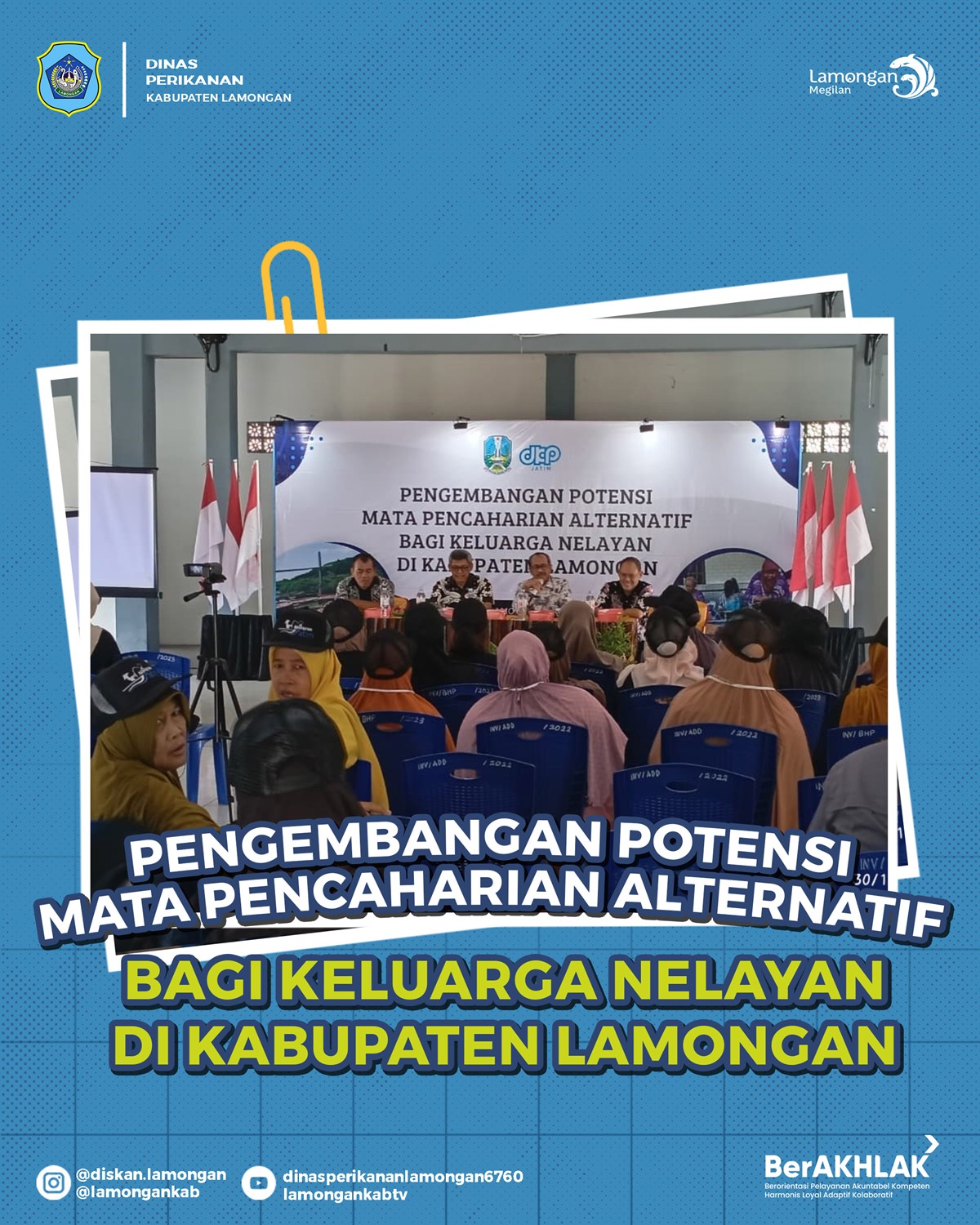 Foto: Pengembangan Potensi Mata Pencaharian Alternatif Bagi Keluarga Nelayan