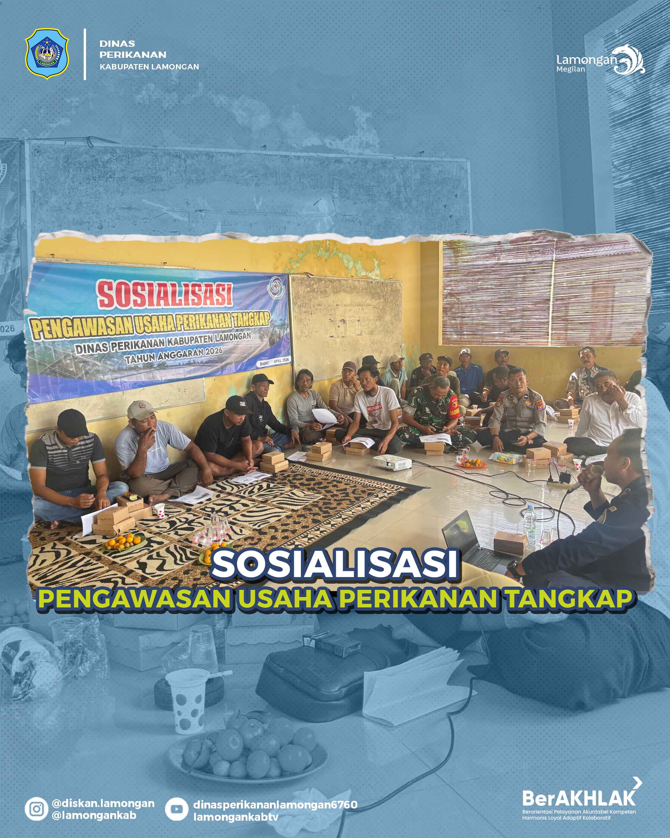 Foto: Sosialisasi Pengawasan Usaha Perikanan Tangkap