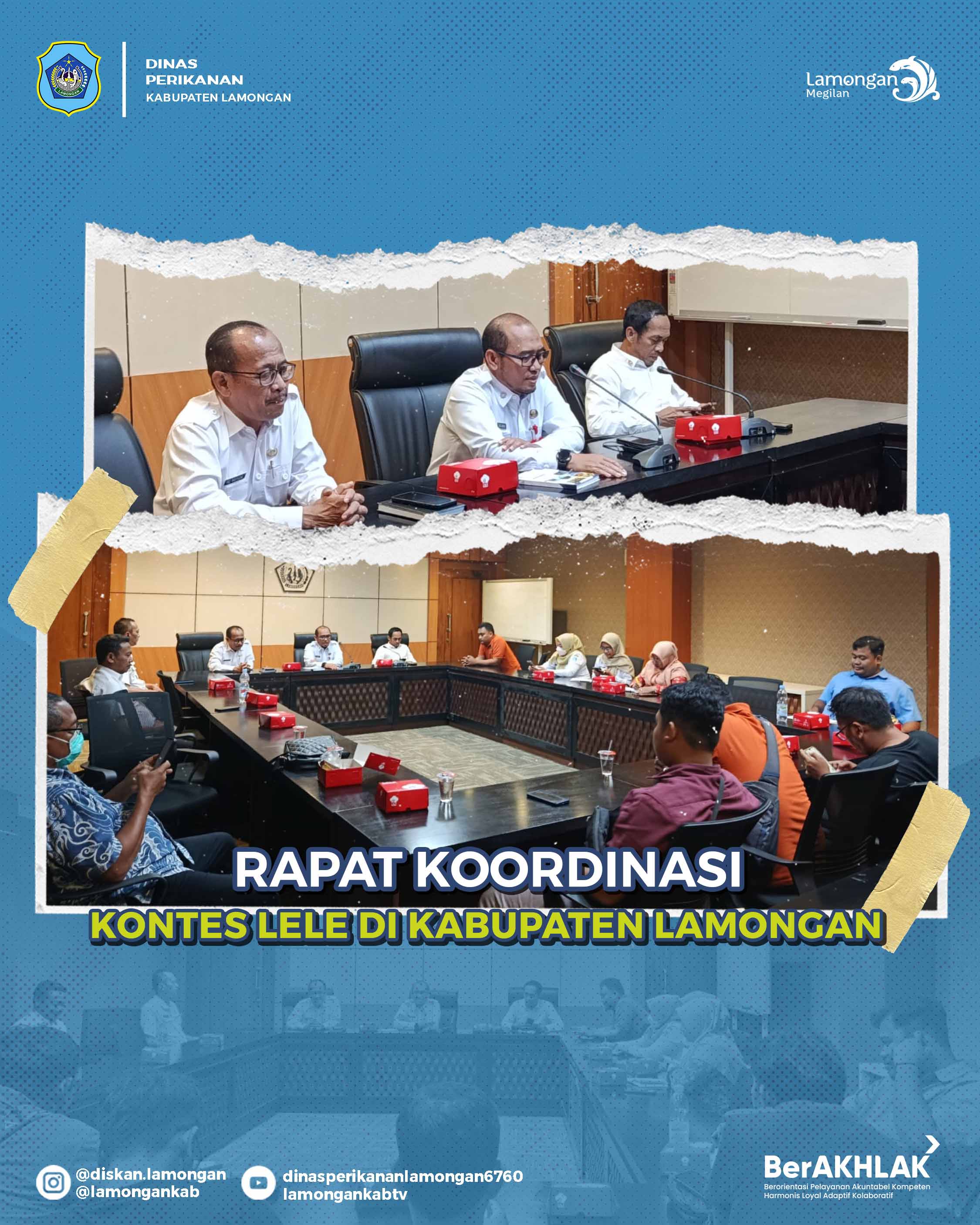 Foto: Rapat Koordinasi Persiapan Kontes Lele