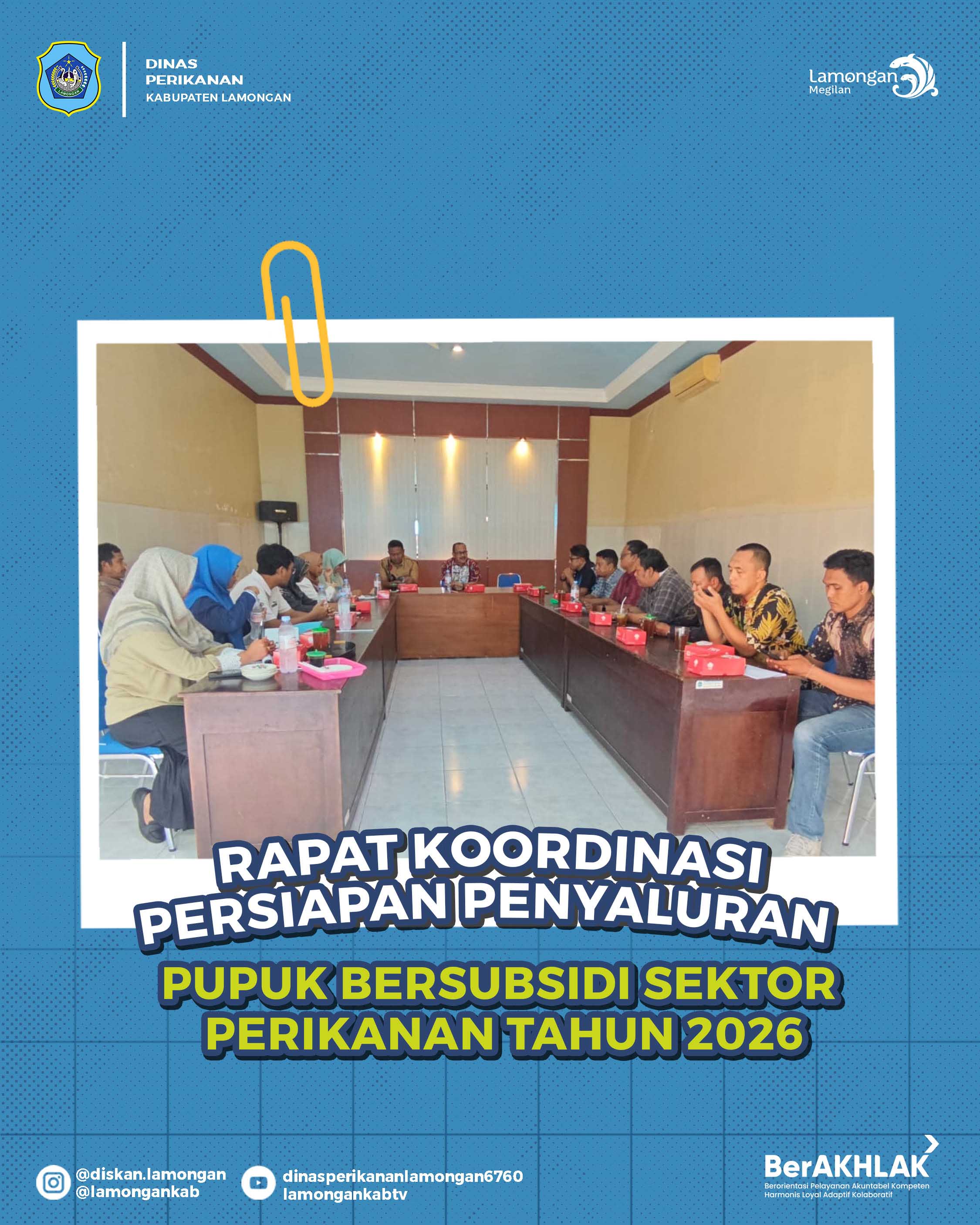 Foto: Persiapan Penyaluran Pupuk Bersubsidi Sektor Perikanan
